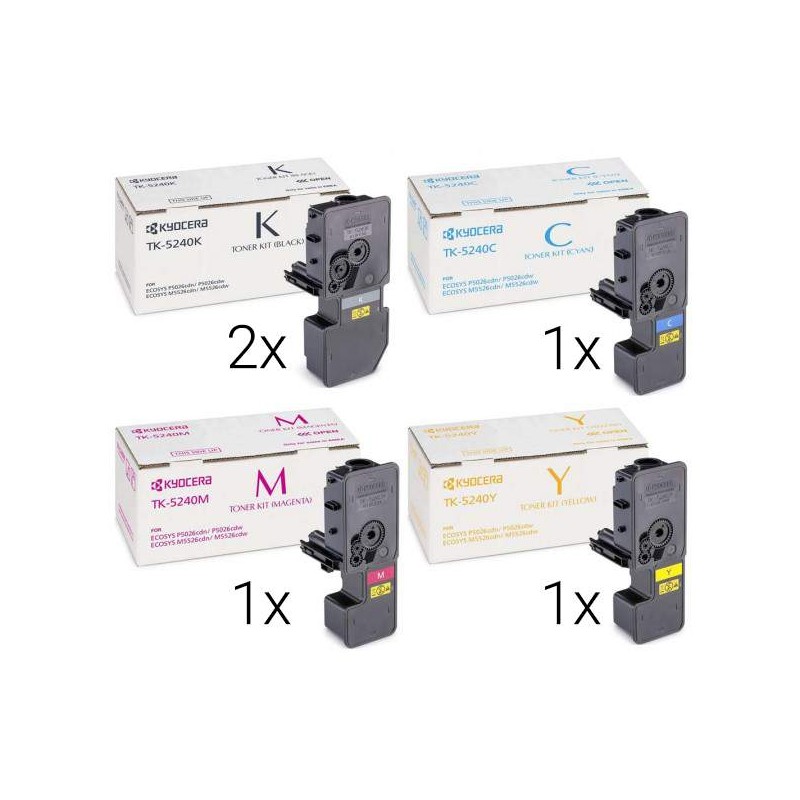  Kyocera Toner TK-5240 BK/C/M/Y Spar-Set/Multipack