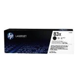 HP Original CF283X / 83X Toner Schwarz