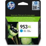 Original HP F6U16AE / 953 XL ink cartridge cyan