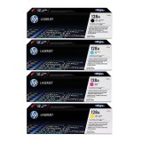 HP Original CE320A-CE323A 128A Toner Pack Ahorro