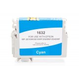 Compatible Epson C13T16324010 / C13T16324012 / T1632 Cyan de tinta