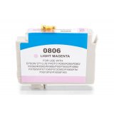 Compatible Epson C13T08064010 / T0806 Tinta Light Magenta