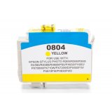 Compatible Epson C13T08044010 / T0804 color amarillo