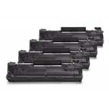 Compatible HP CE278A Toner Negro Pack Ahorro (4 piezas)