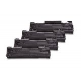 Compatible HP CE285A Toner Negro Pack Ahorro (4 piezas)