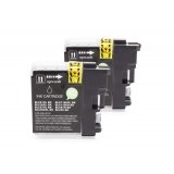 Compatible Brother LC-1100 ink saving set (4 x BK, 2 x C,M,Y) 10 pieces