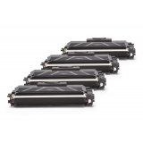 Compatible Brother TN-2010 Toner Negro XL Pack Ahorro (4 piezas)