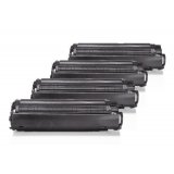 Compatible HP Q2612A Toner Depósito Set (4 piezas)