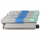 Compatible OKI 44469804 - 44469722 Toner Pack Ahorro (BK,C,M,Y) 4 piezas