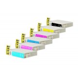 Compatible Epson T0801-T0806 Spar-Set(5xBK,je3xC,LC,M,LM,Y)20pcs