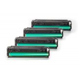 Compatible HP CB540A - CB543A / 125A Toner Pack Ahorro (Negro, Cyan, Magenta, Amarillo)